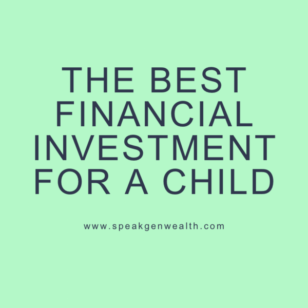 the best investment account for a child