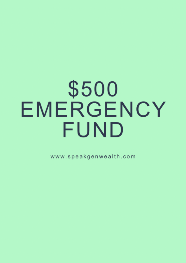 How to Save a $500 Emergency Fund? My Invest Spare Change Journey