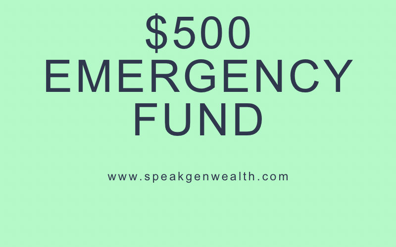 emergency fund